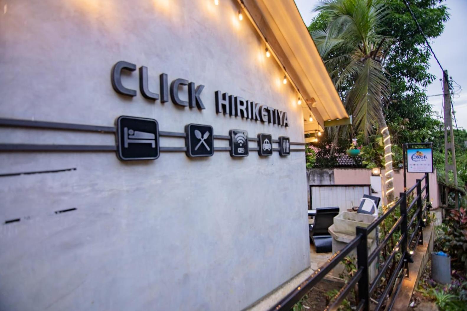 Click Hiriketiya Hotel Dikwella Eksteriør billede